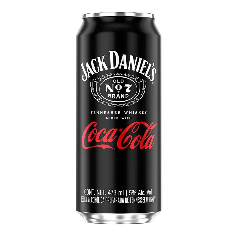 JACK DANIELS COCA-COLA LATÓN 473 ML