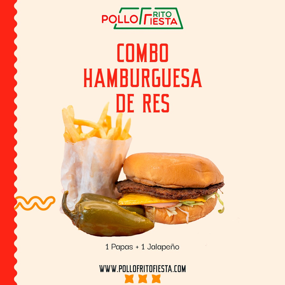 Hamburguesa de Res