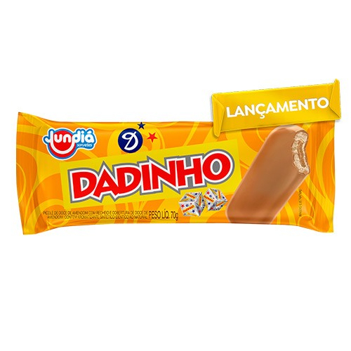 Seu tradicional dadinho de amendoim agora no palito. Irresistível!