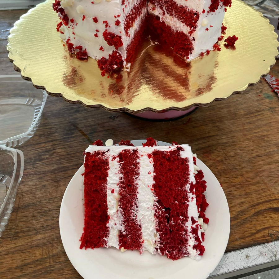 Rebanada de Red Velvet