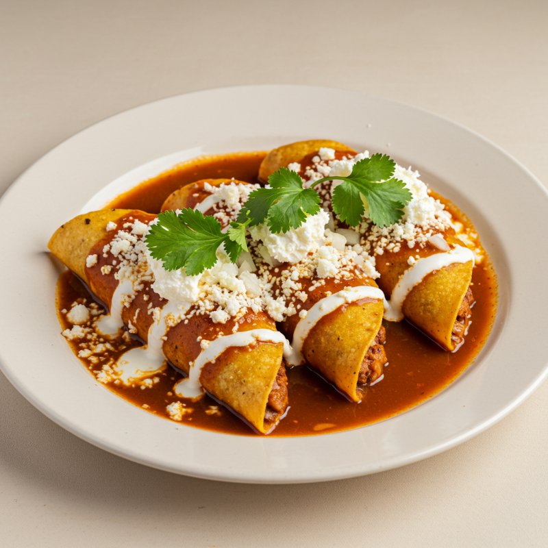 Enchiladas Rojas