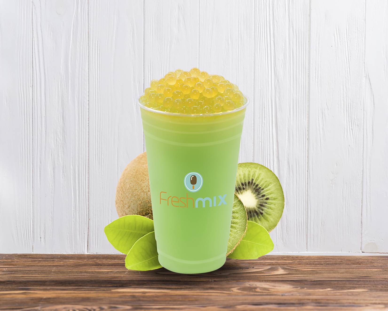 Bubble Frappe Kiwi