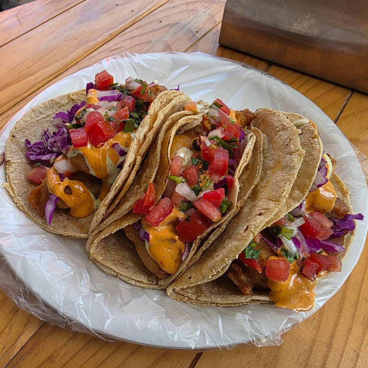 Taco Capeado de Camarón