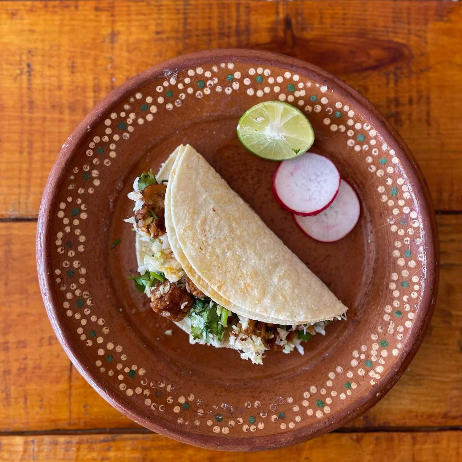 Taco Suave de Chicharrón