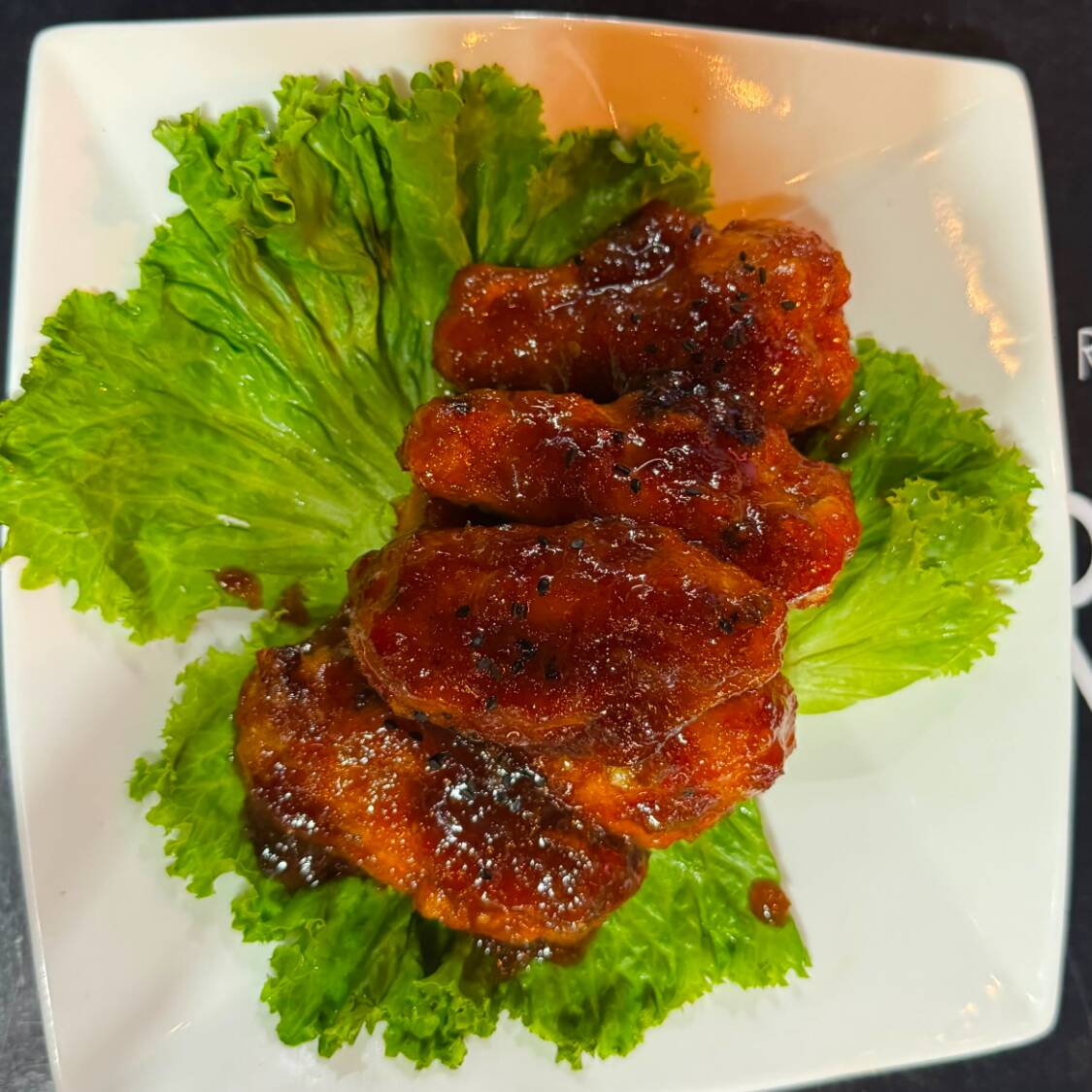 Alitas de pollo picante