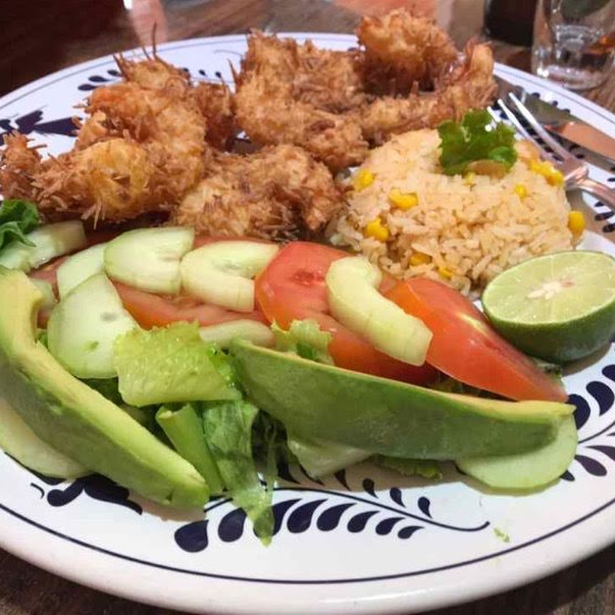 Camarones al Coco