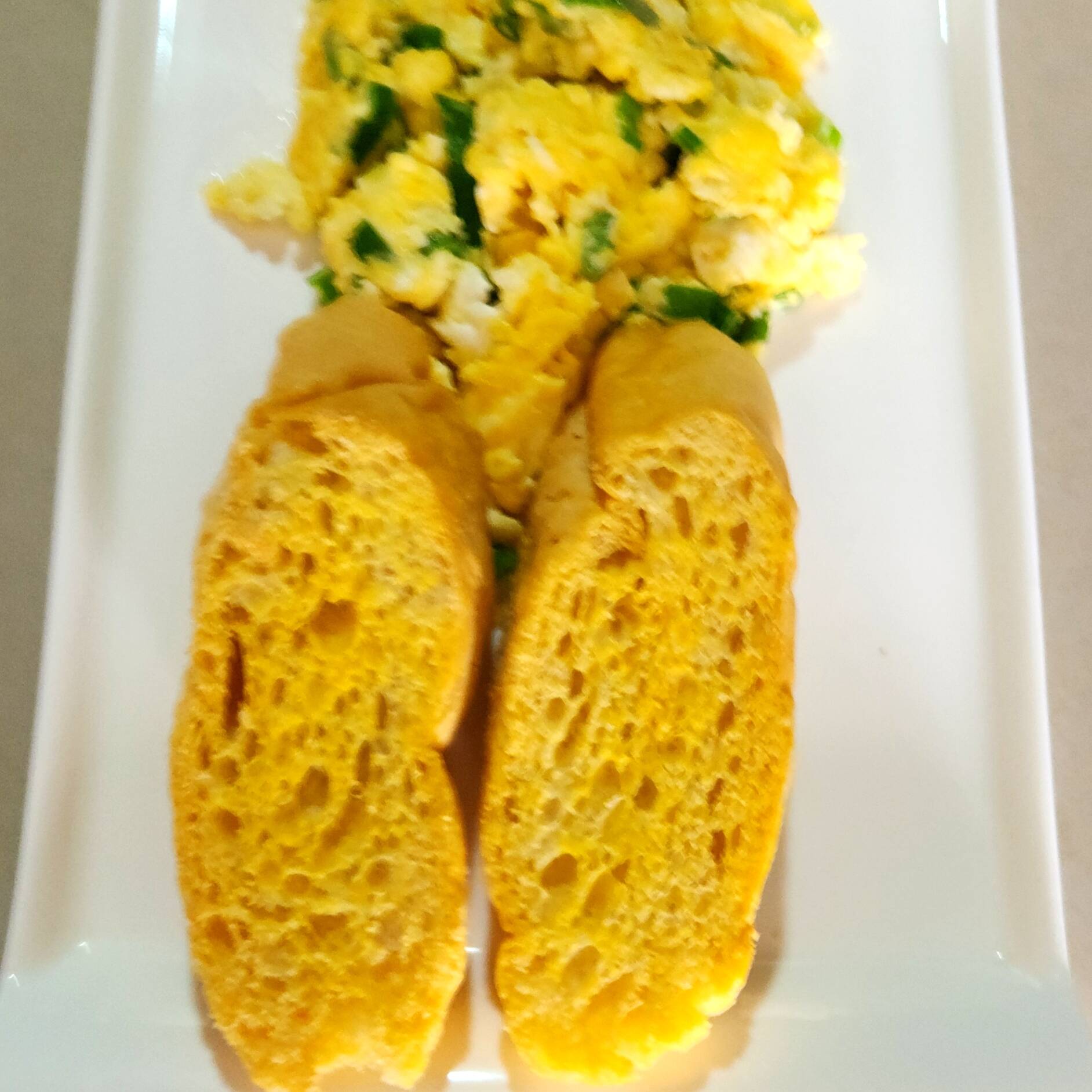 Huevos Picados con Espinaca