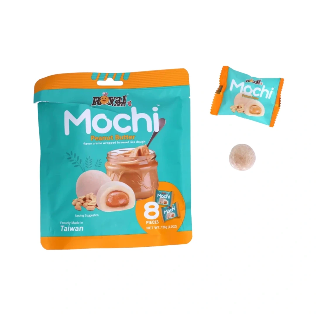 Mochi Individual Sabor Mantequilla de Mani