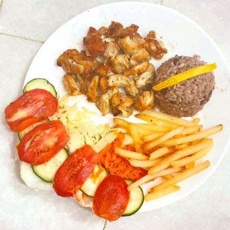 Fajitas de Don Pollo.