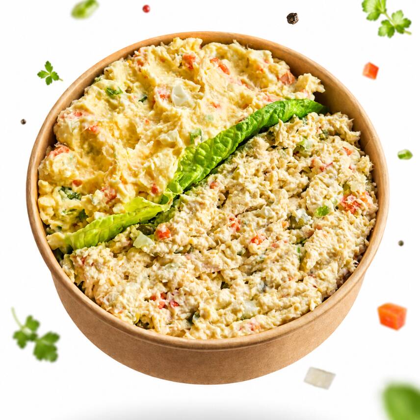 Bowl 16 oz Mixto con Pollo y Refresco