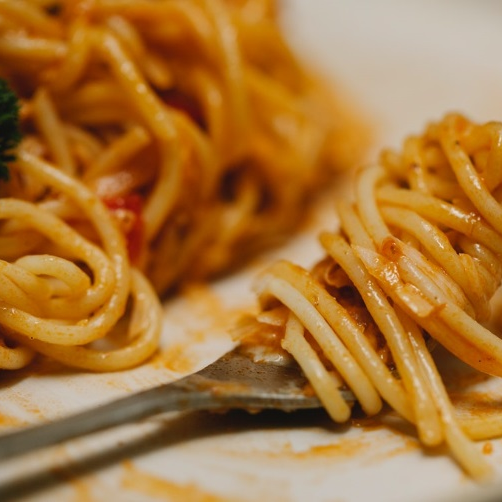 Porcion de Spaguetti Rojo