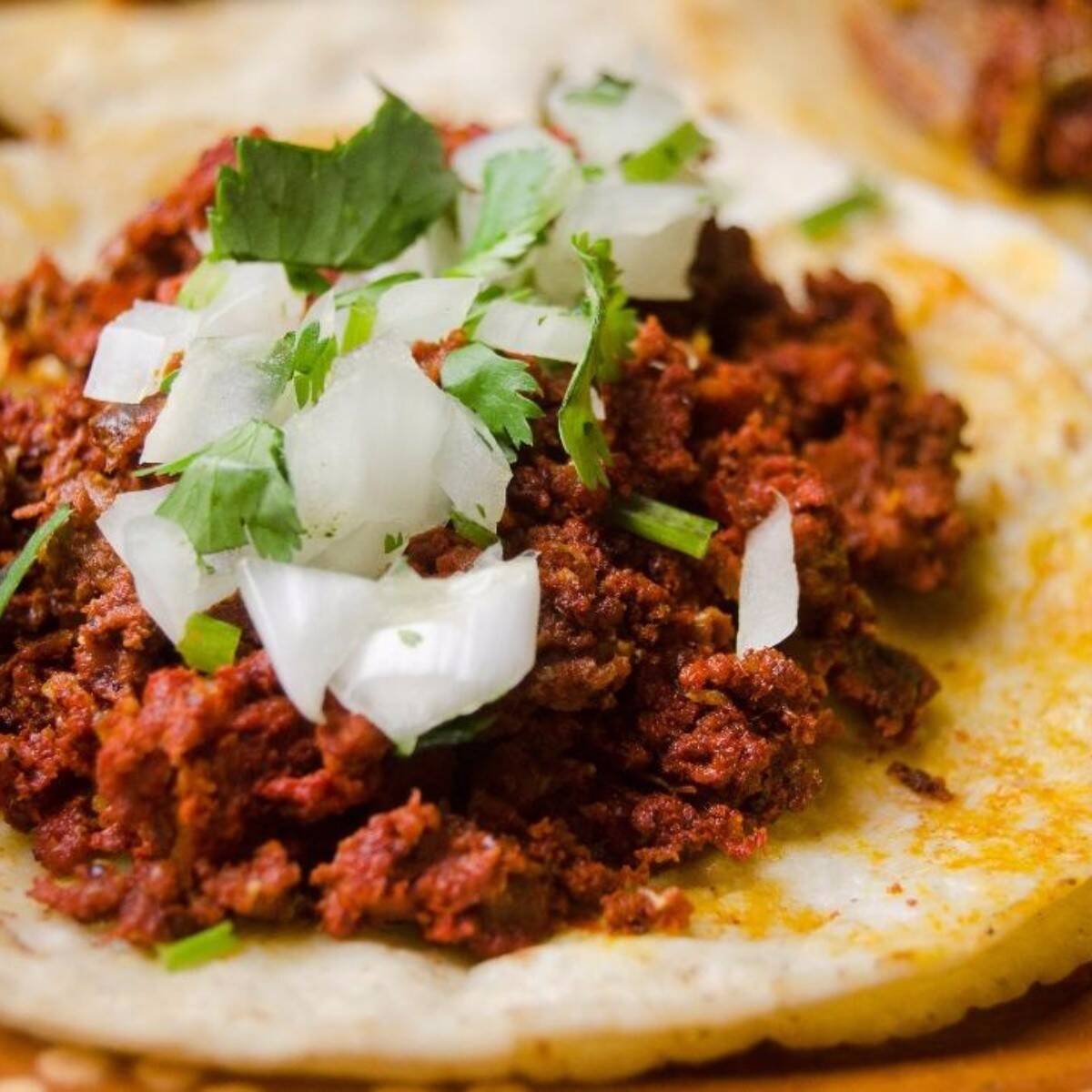 Huarache de Chorizo