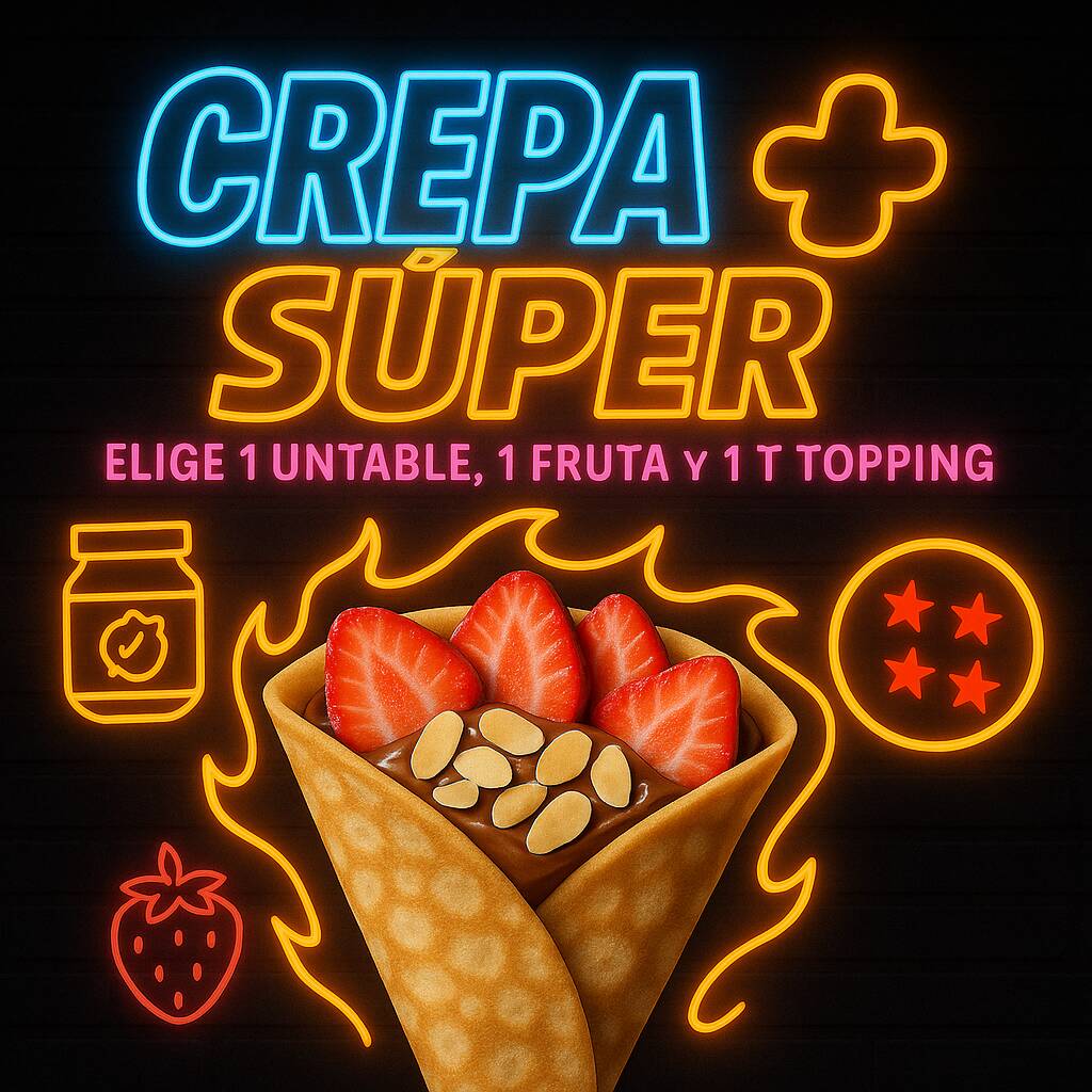 Crepa Super (3 Ingredientes)
