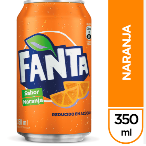 Fanta de Naranja 355ml