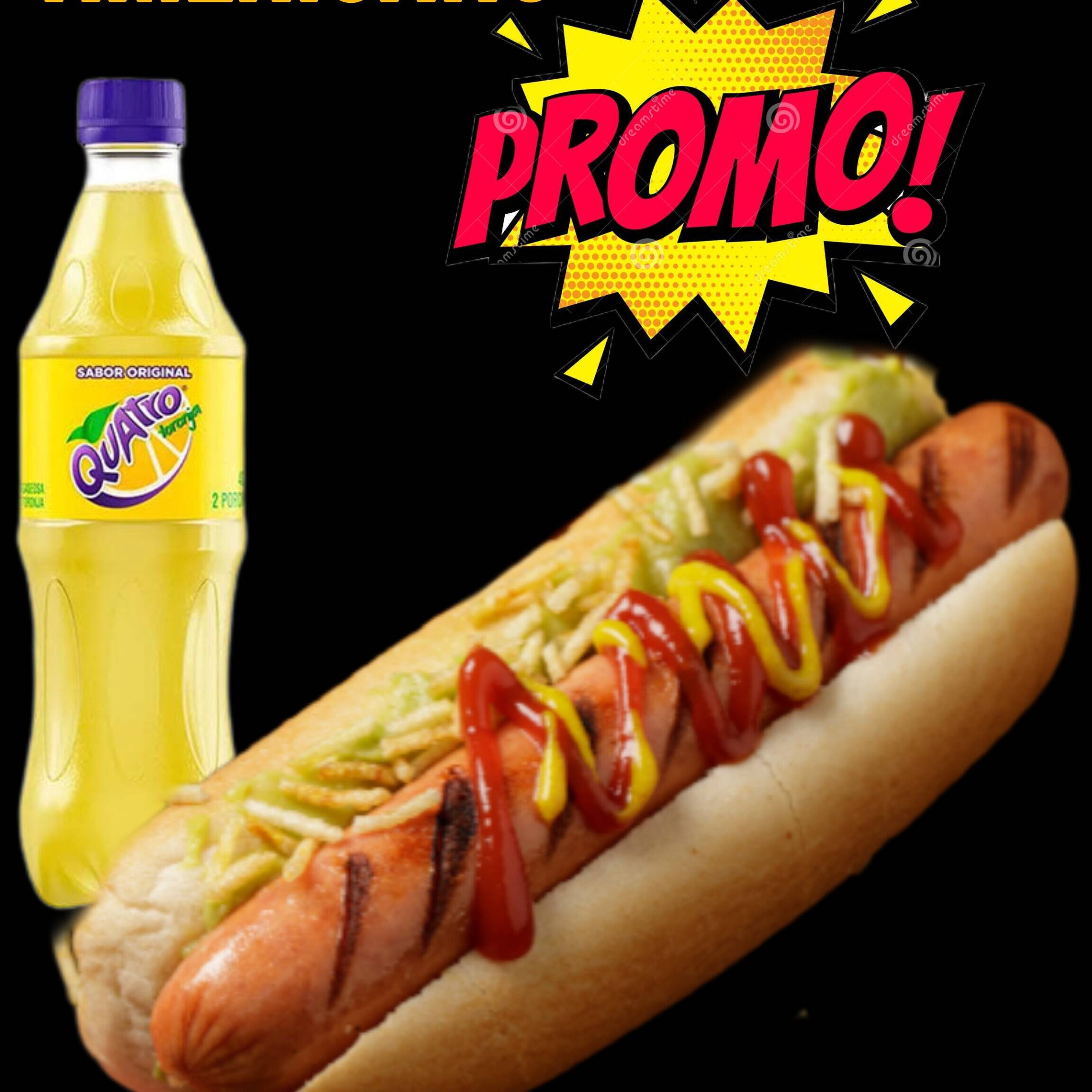 COMBO HOT DOG AMERICANO + GASEOSA