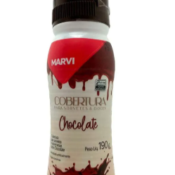 Cobertura Marvi 190g sabor chocolate