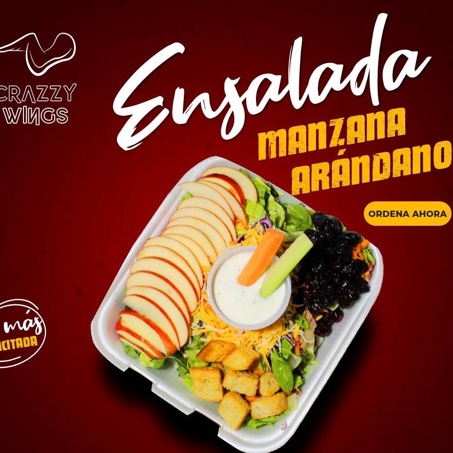 E. Manzana arandanos