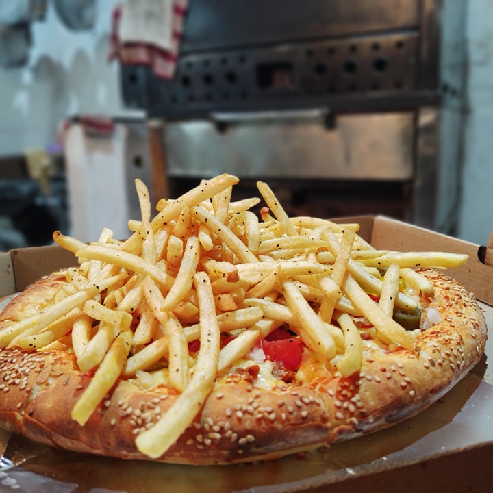 Pizza de Hamburguesa