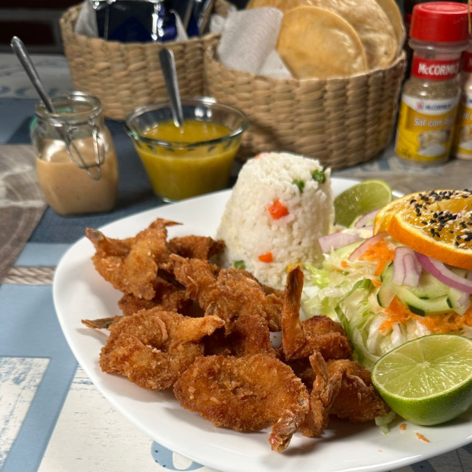 Camarones Empanizados