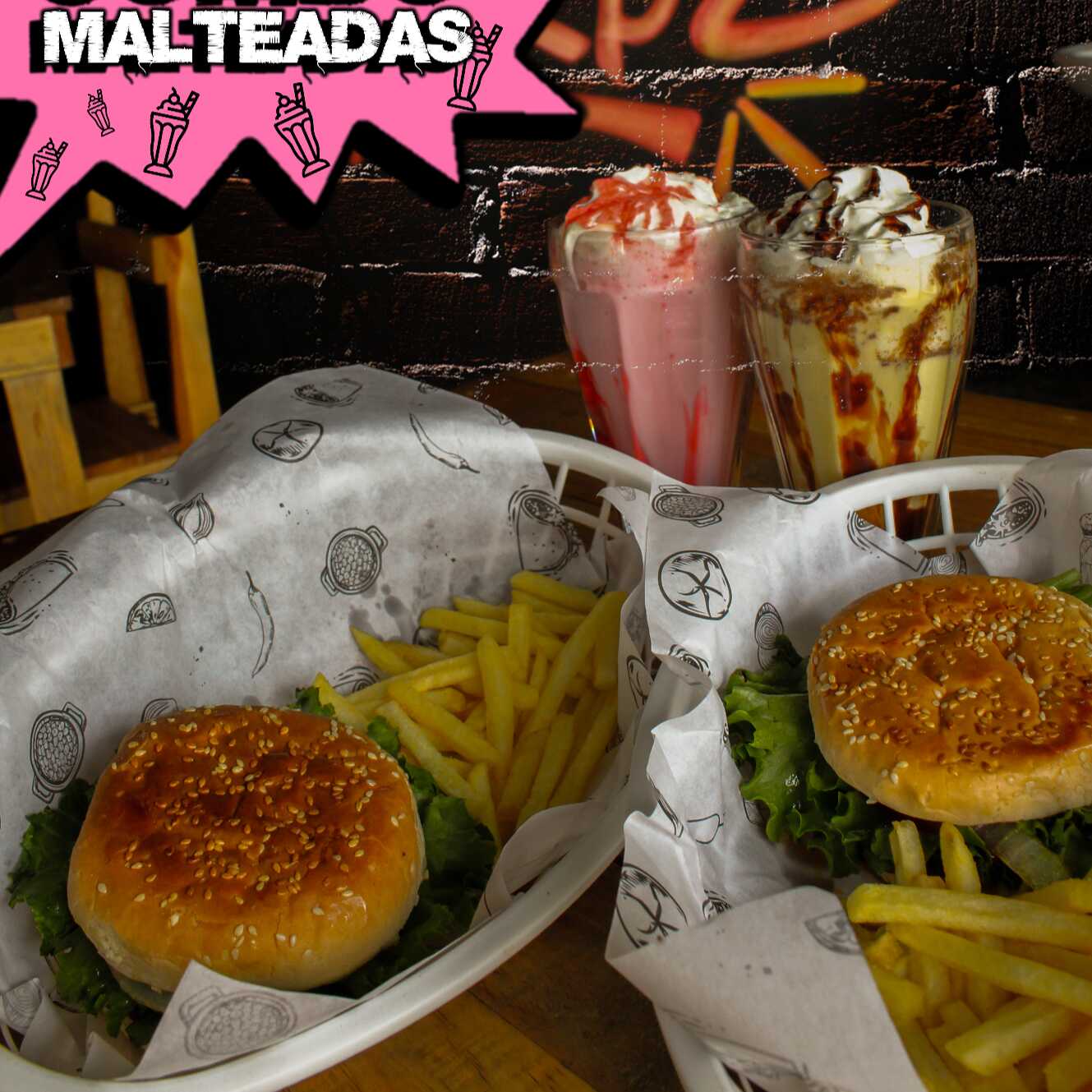 Combo Malteada