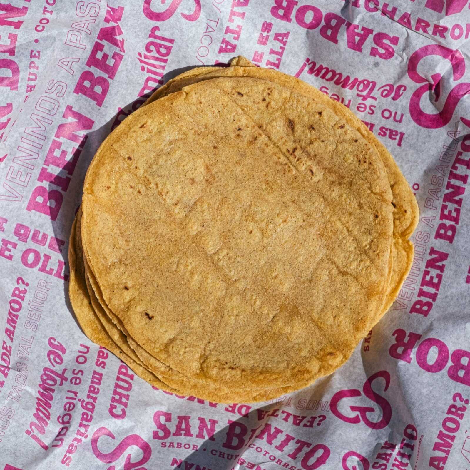 Orden Tortilla Maíz