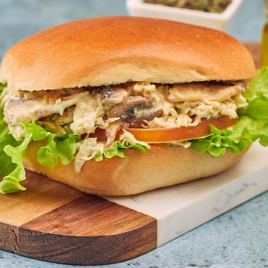 Brioche Pollo Champiñones