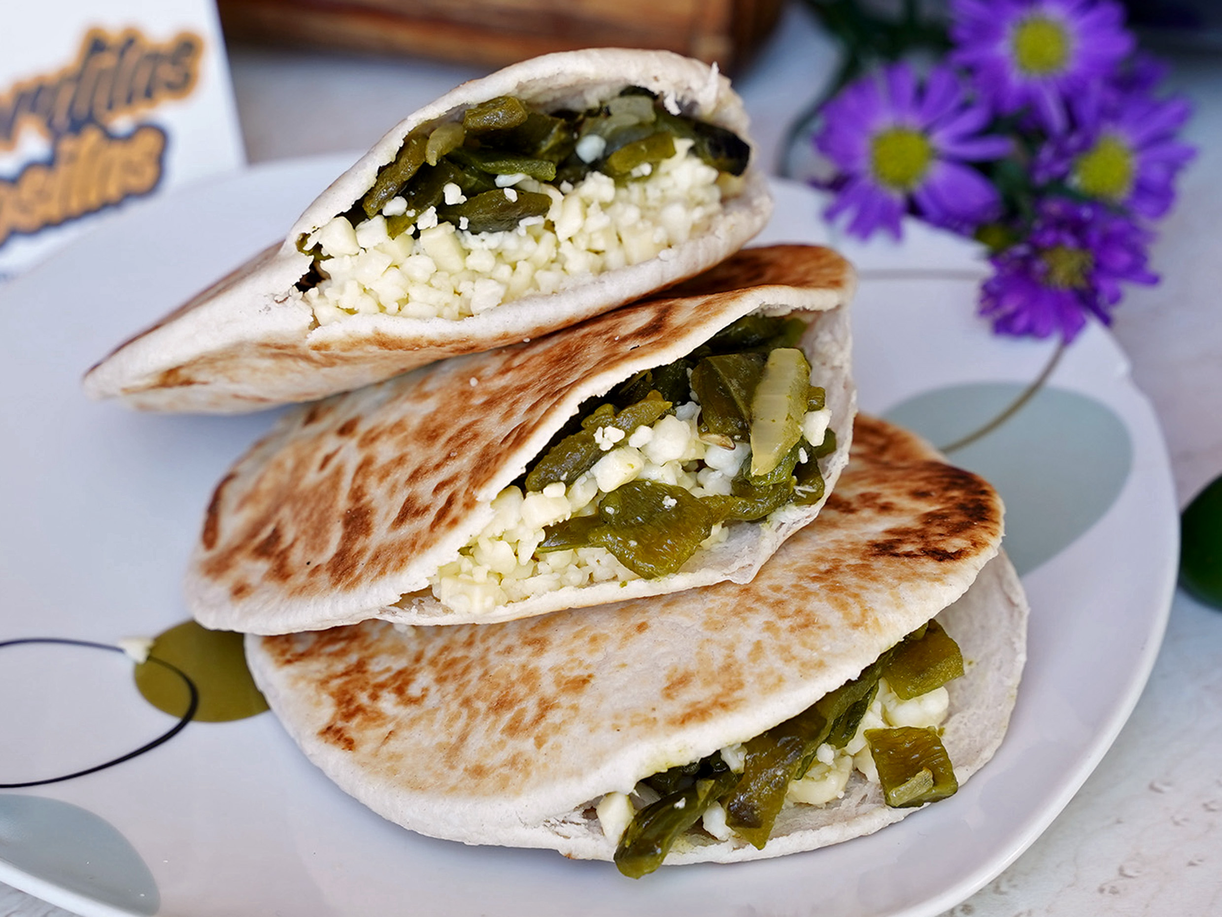 Rajas con Queso
