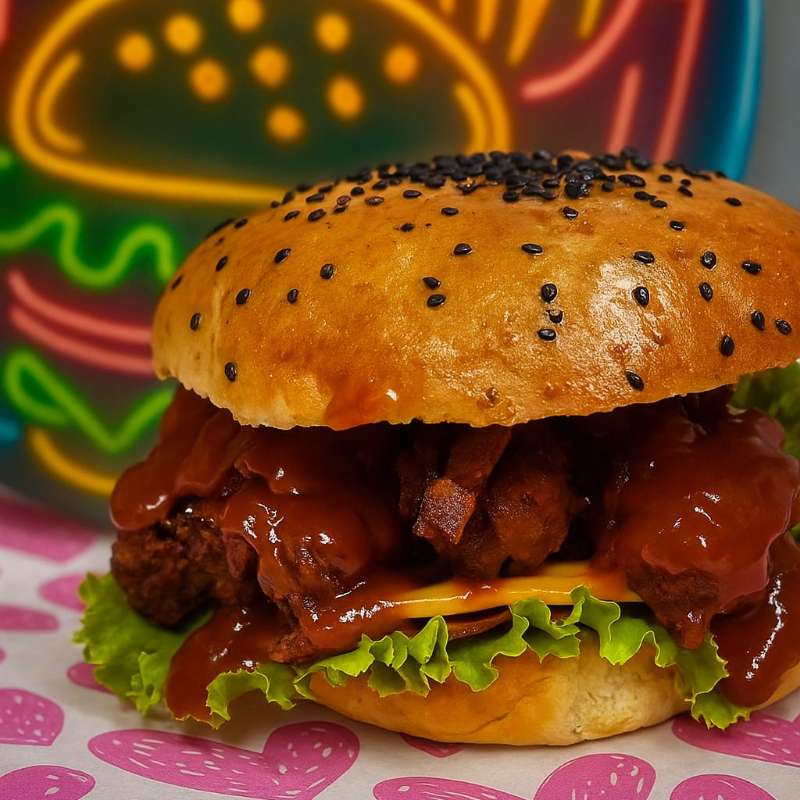 Hamburguesas Boneless BBQ