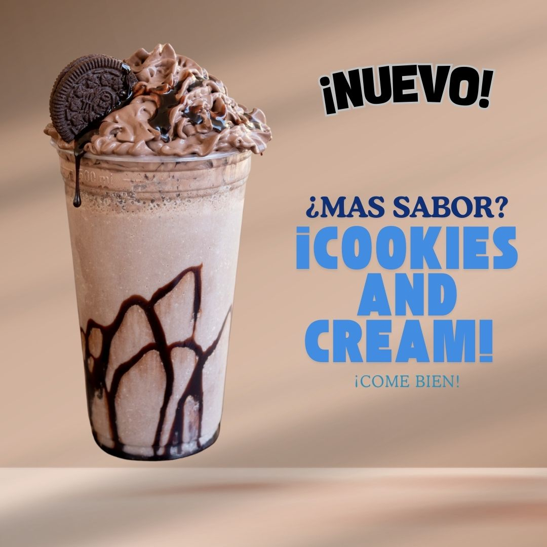 Frappe de Cookies & Cream