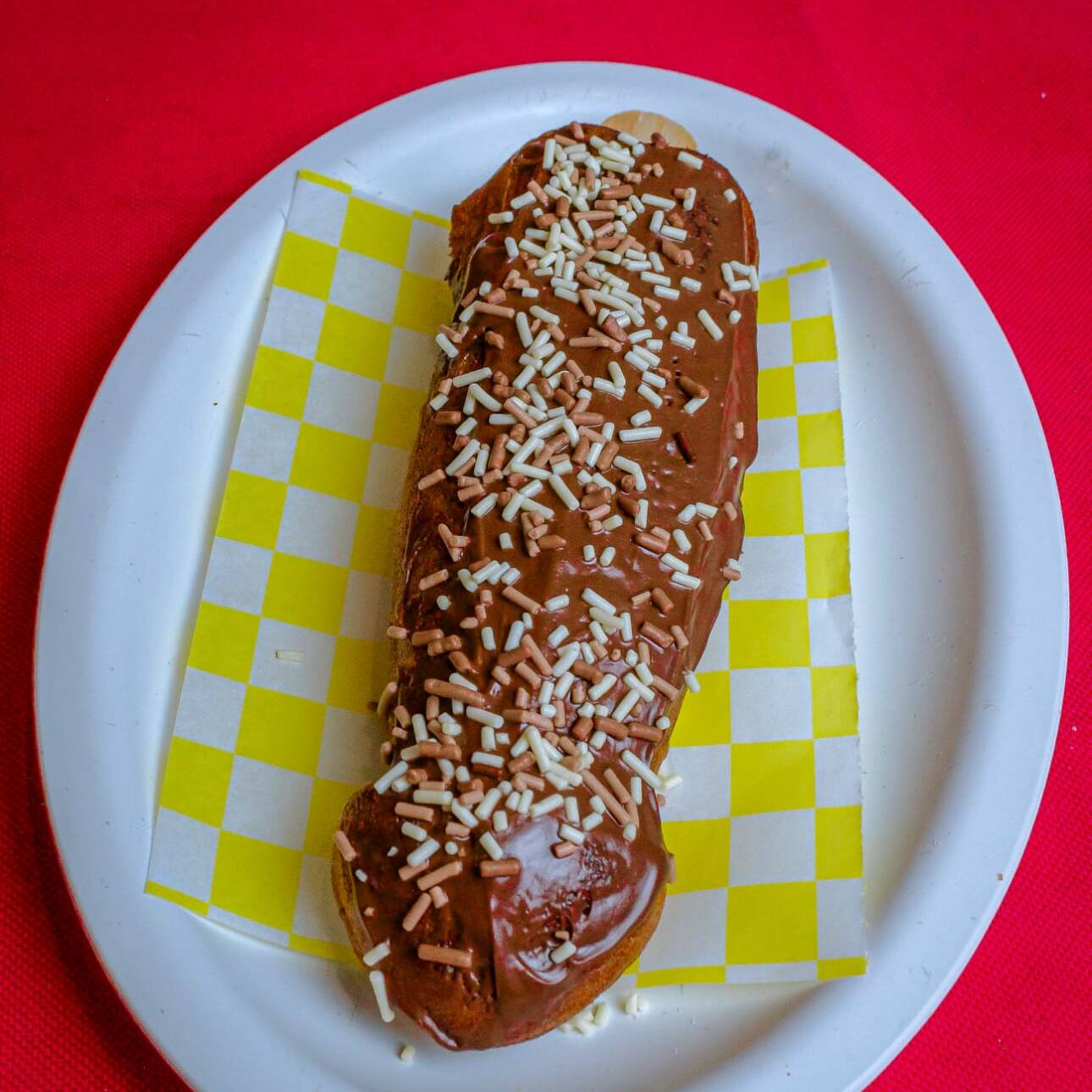 Waffle Relleno de Dulce Carlos V