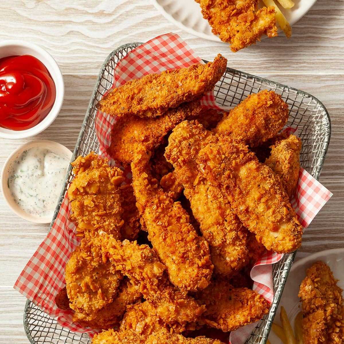 Orden de Chicken tenders🍗🐔