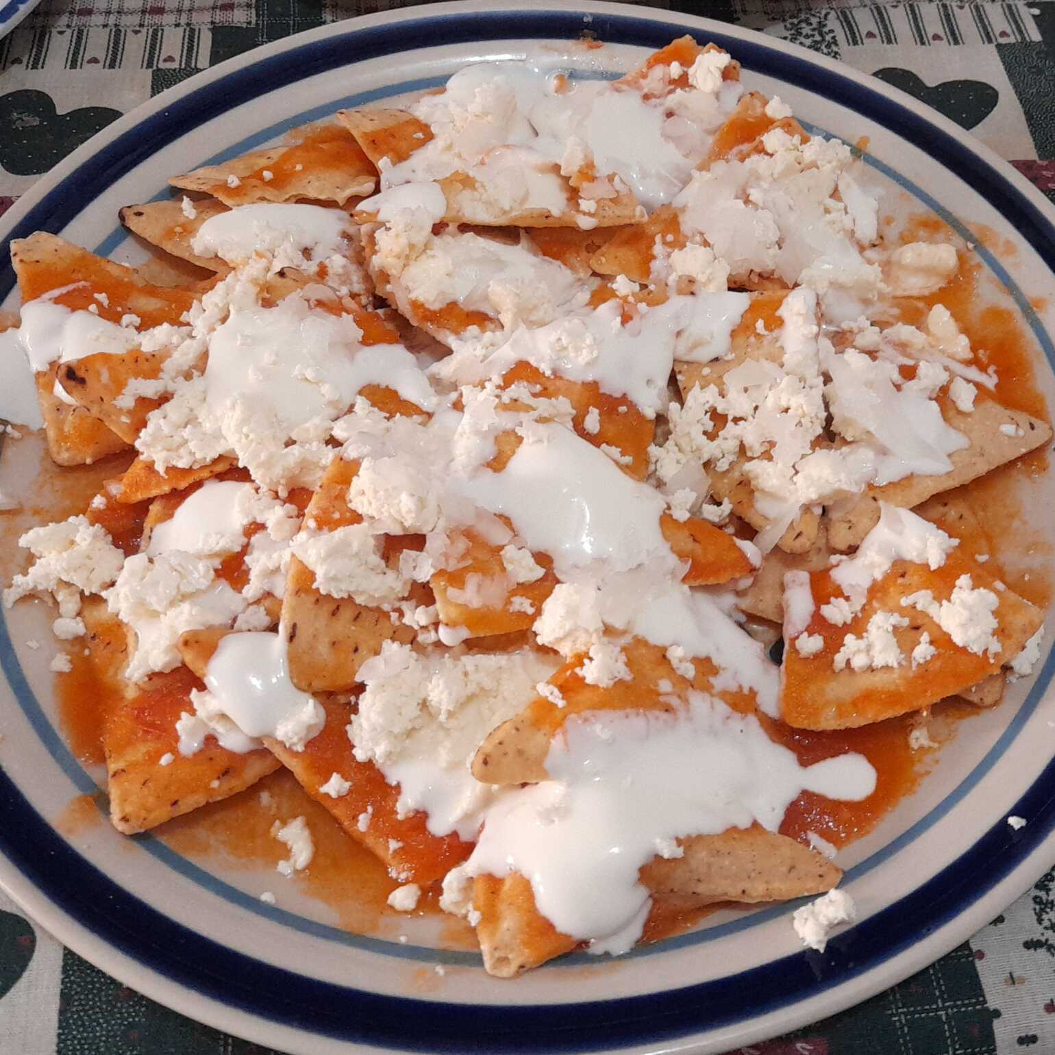 Chilaquiles Verdes o Rojos