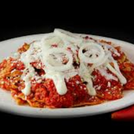 chilaquiles rojos