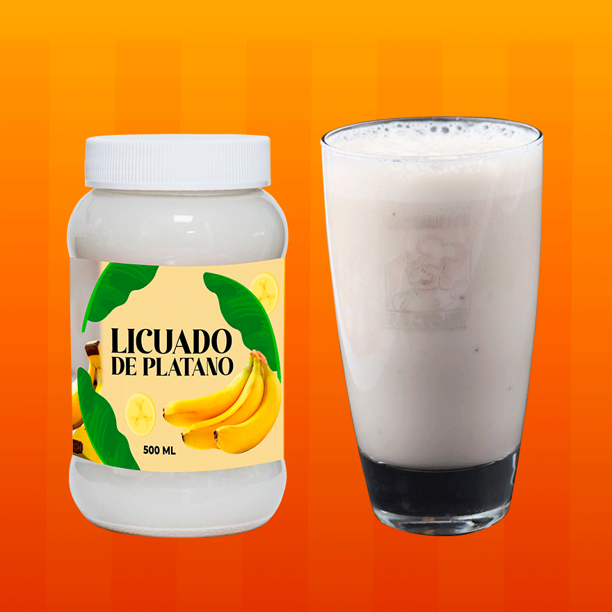 Licuado Platano 500 ml
