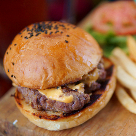 Hamburguesa de Res