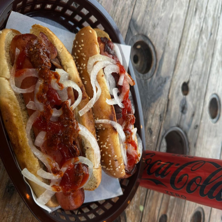 Hot Dog Manchado con Queso