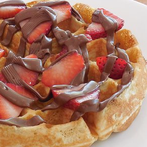 Waffle de Nutella