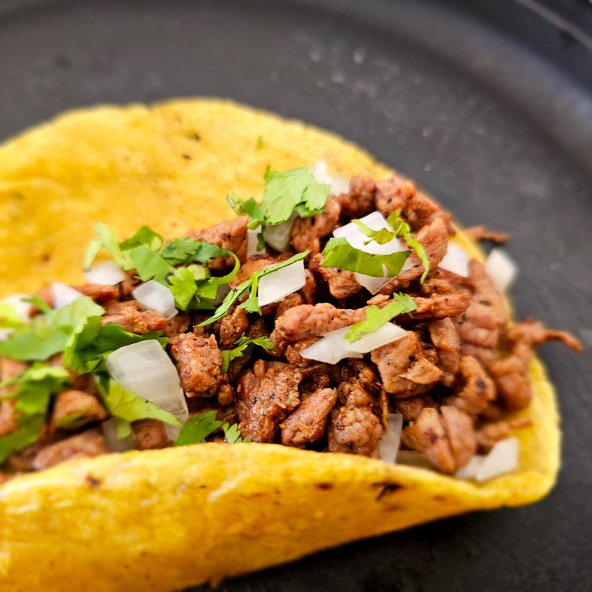 Taco de Maiz Arrachera