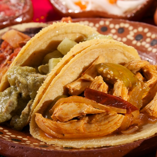 Combo Taco de Tinga + Bebida