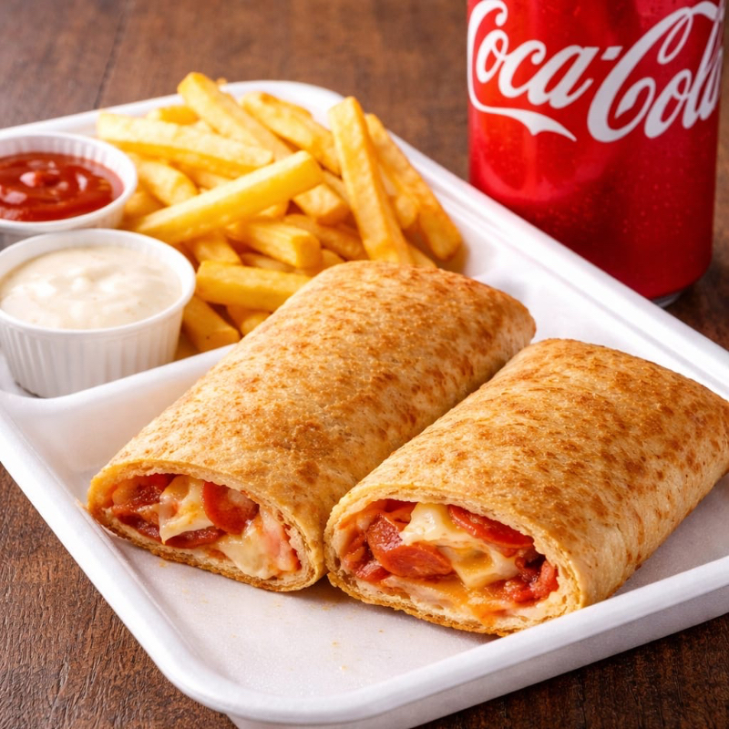 Hotpocket + COCA-COLA + Papas