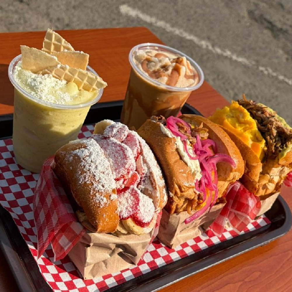 Granzado de chocolate blanco y maracuyá