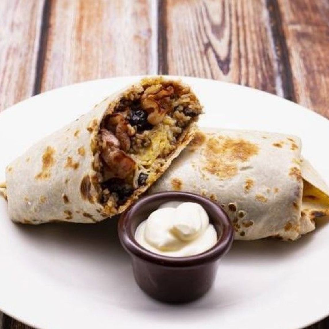 Burrito Desayuno con tocineta