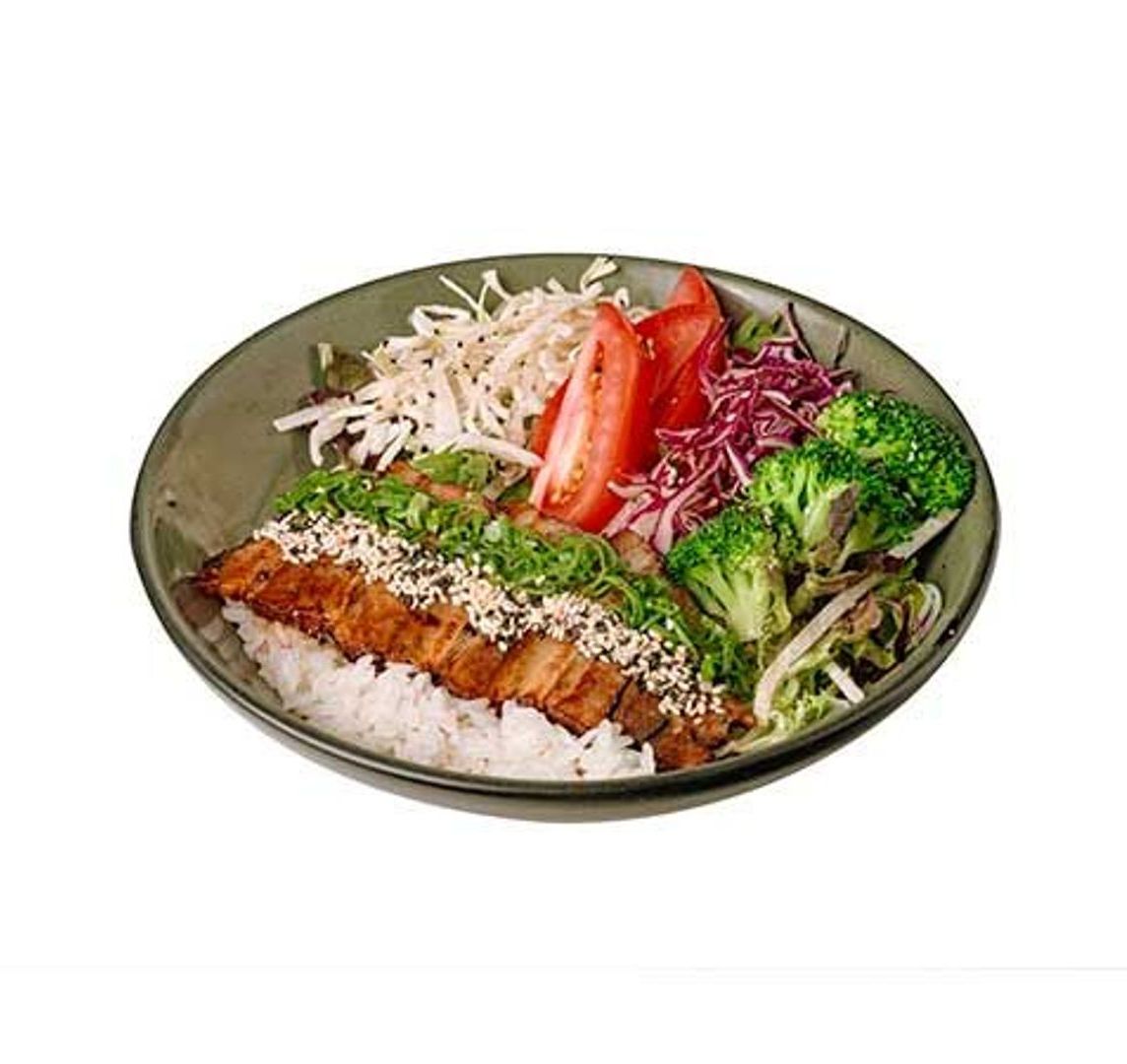 TERIYAKI BOWL PORK BELLY