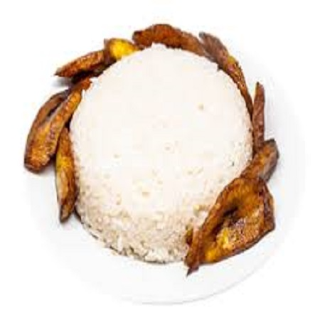 Arroz con Plátanos Fritos