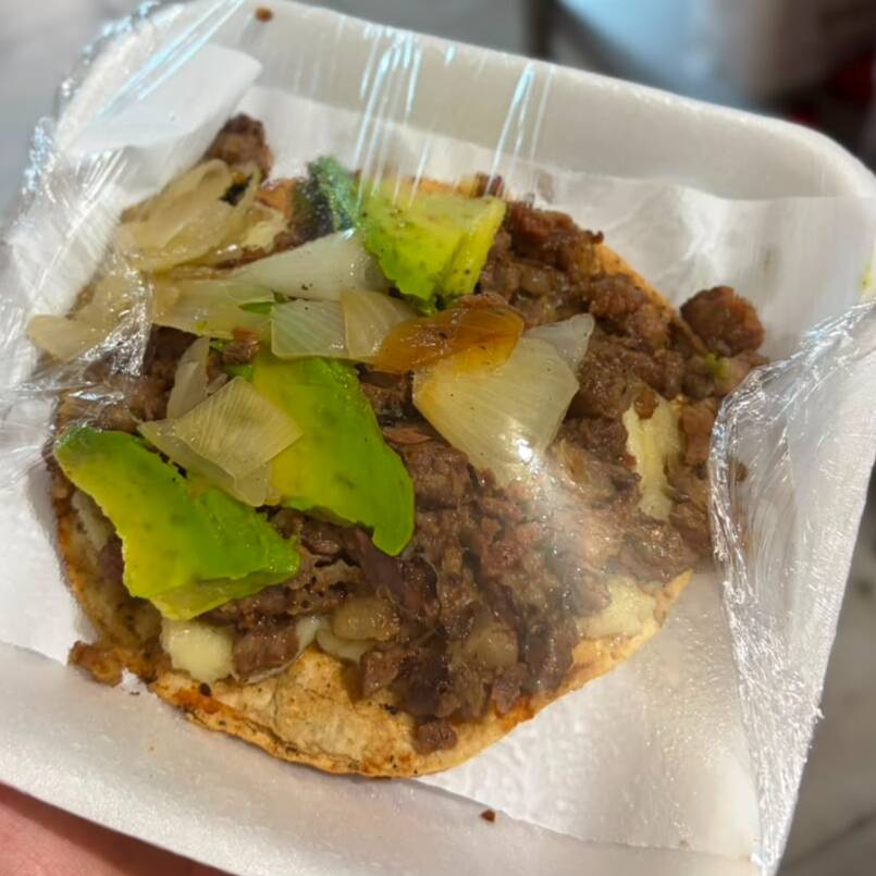 1 Pza Tostada De Asada