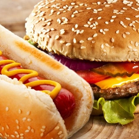 1 Hotdog Sencillos + 1 Hamburguesa Sencilla+ Papas