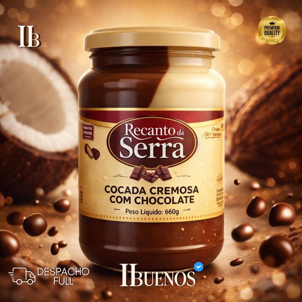 Cocada Cremosa com Chocolate