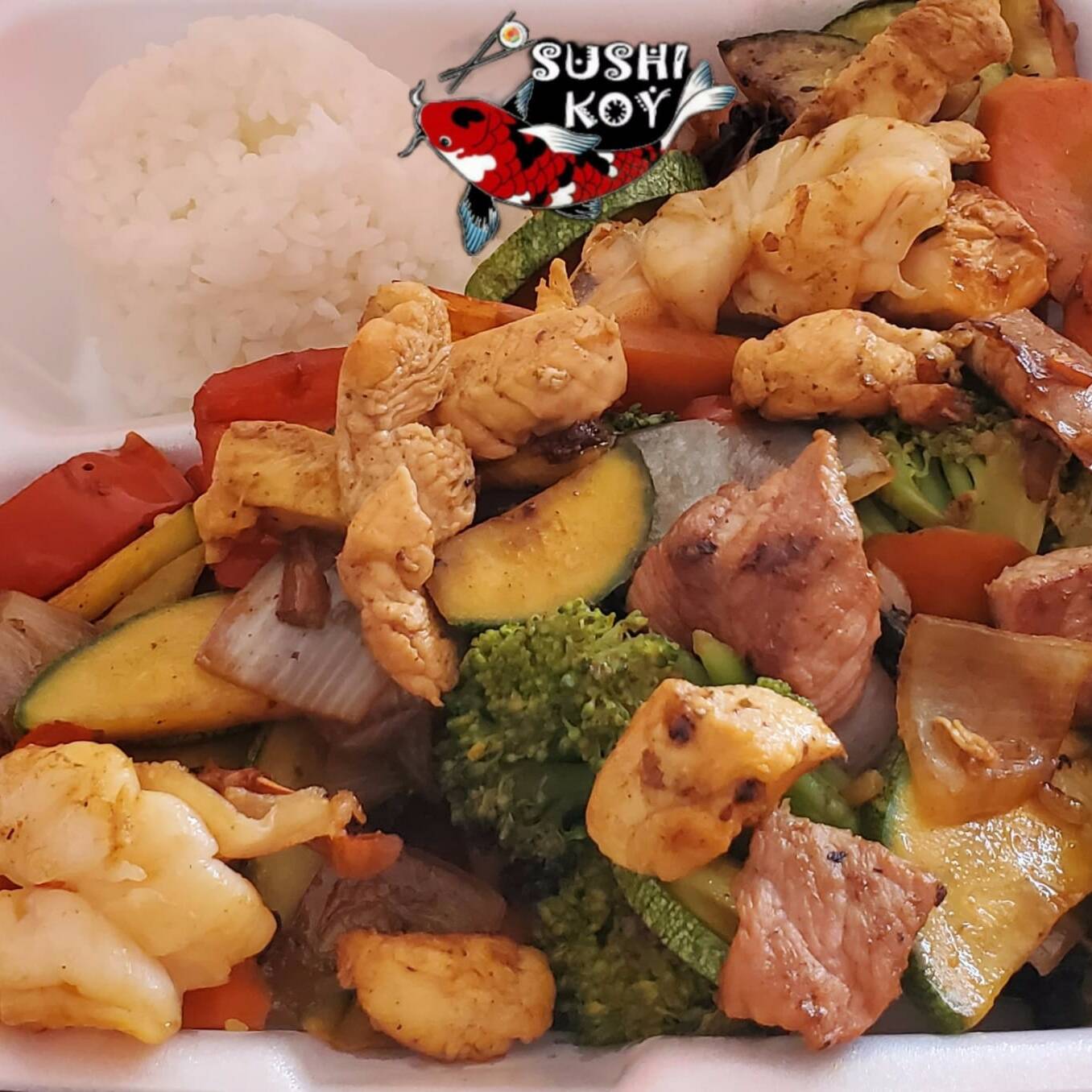 Teppanyaki de Pollo