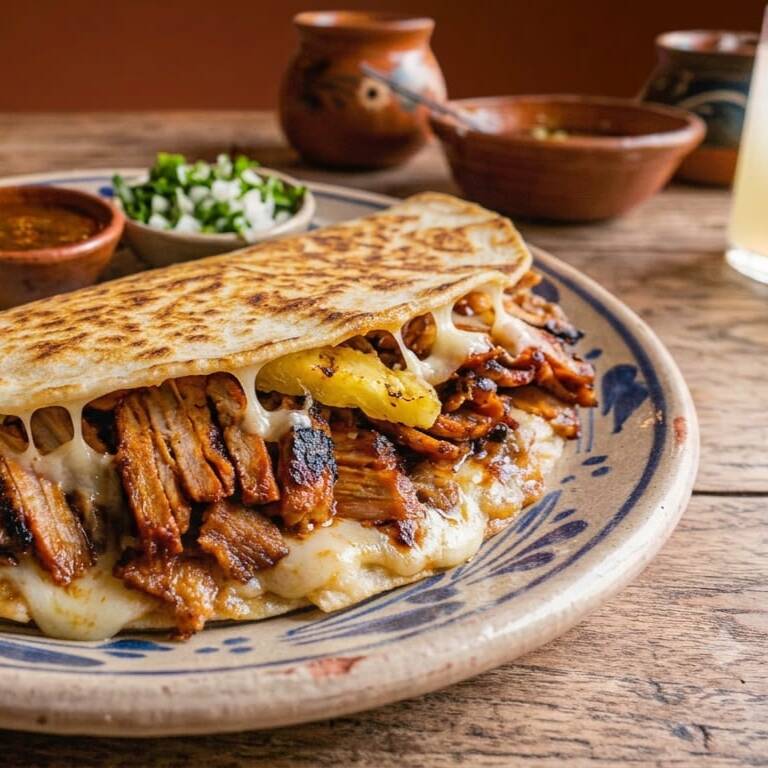 Quesadilla de pastor