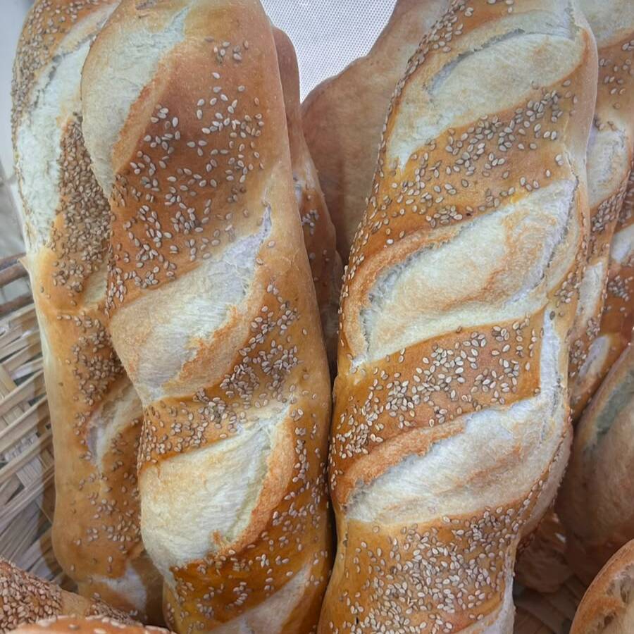 Baguete de ajonjoli grande